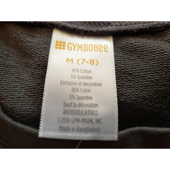 Gymboree 7-8 NEW Holiday Embroidered Gray Dress - Picture 4 of 4